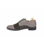 Pantofi barbati casual din piele naturala, culoare gri, PAGG